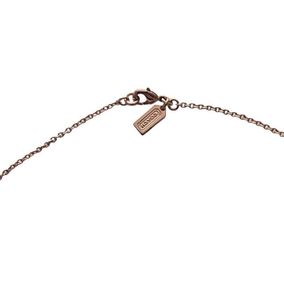 Coach Rose Gold Necklace - Picture 4 of 5